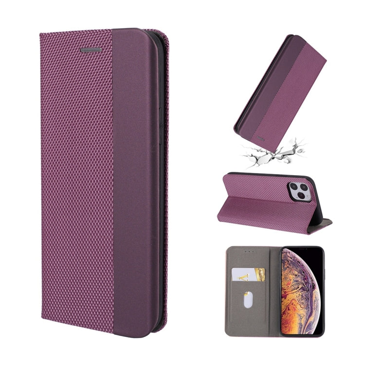 For iPhone 11 Pro Ultrathin Shell Magnetic Horizontal Flip Leather Case with Holder & Card Slots