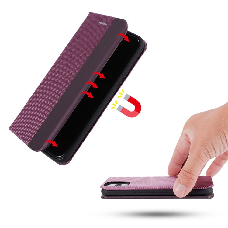 For iPhone 11 Ultrathin Shell Magnetic Horizontal Flip Leather Case with Holder & Card Slots