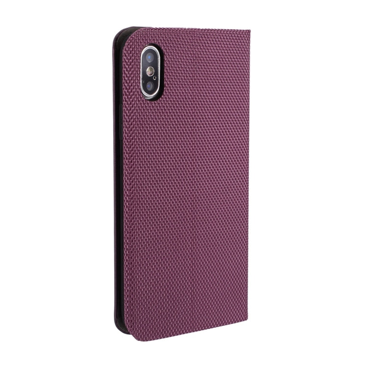 For iPhone X / XS Ultrathin Shell Magnetic Horizontal Flip Leather Case with Holder & Card Slots