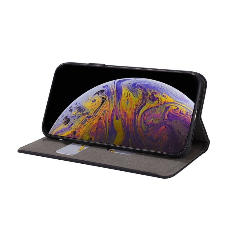 For iPhone X / XS Ultrathin Shell Magnetic Horizontal Flip Leather Case with Holder & Card Slots