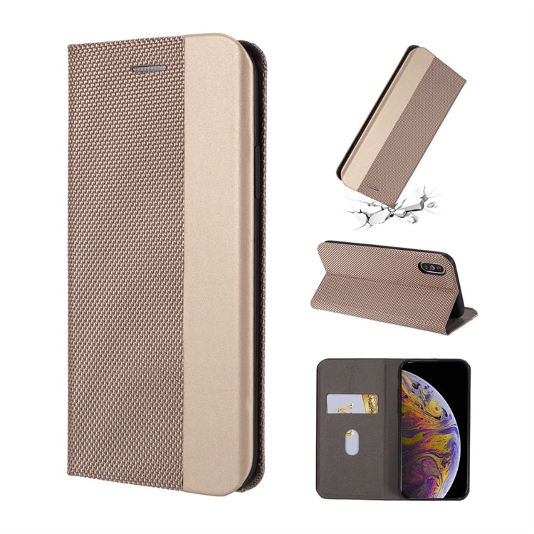 For iPhone XR Ultrathin Shell Magnetic Horizontal Flip Leather Case with Holder & Card Slots
