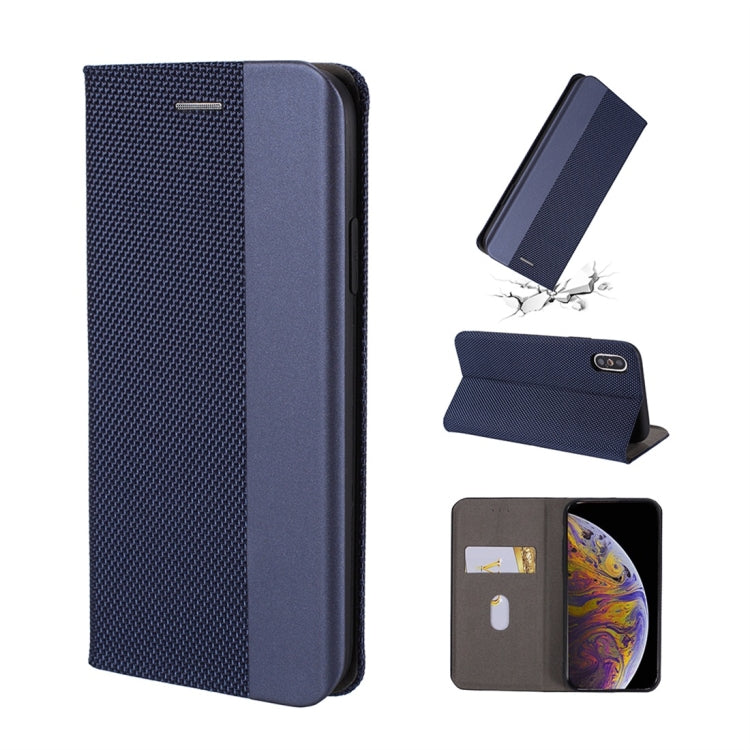 For iPhone XR Ultrathin Shell Magnetic Horizontal Flip Leather Case with Holder & Card Slots