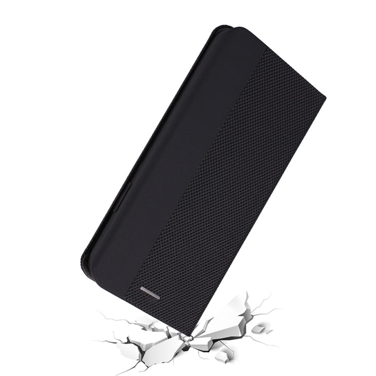 For iPhone XR Ultrathin Shell Magnetic Horizontal Flip Leather Case with Holder & Card Slots