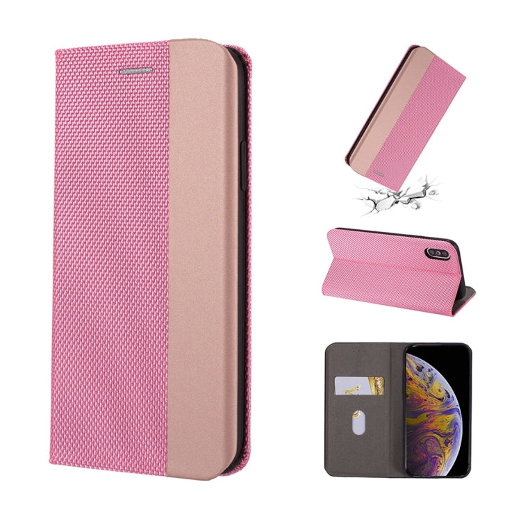 For iPhone XR Ultrathin Shell Magnetic Horizontal Flip Leather Case with Holder & Card Slots