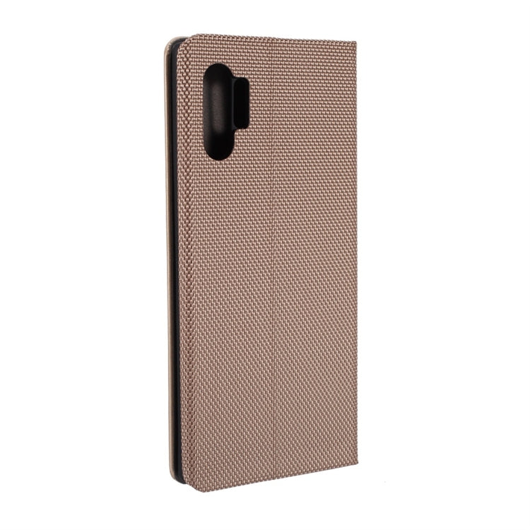 For Galaxy Note 10+ Ultrathin Shell Magnetic Horizontal Flip Leather Case with Holder & Card Slots