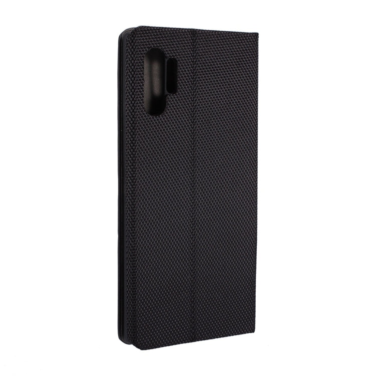 For Galaxy Note 10+ Ultrathin Shell Magnetic Horizontal Flip Leather Case with Holder & Card Slots