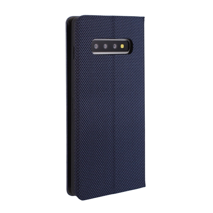 For Galaxy S10+ Ultrathin Shell Magnetic Horizontal Flip Leather Case with Holder & Card Slots