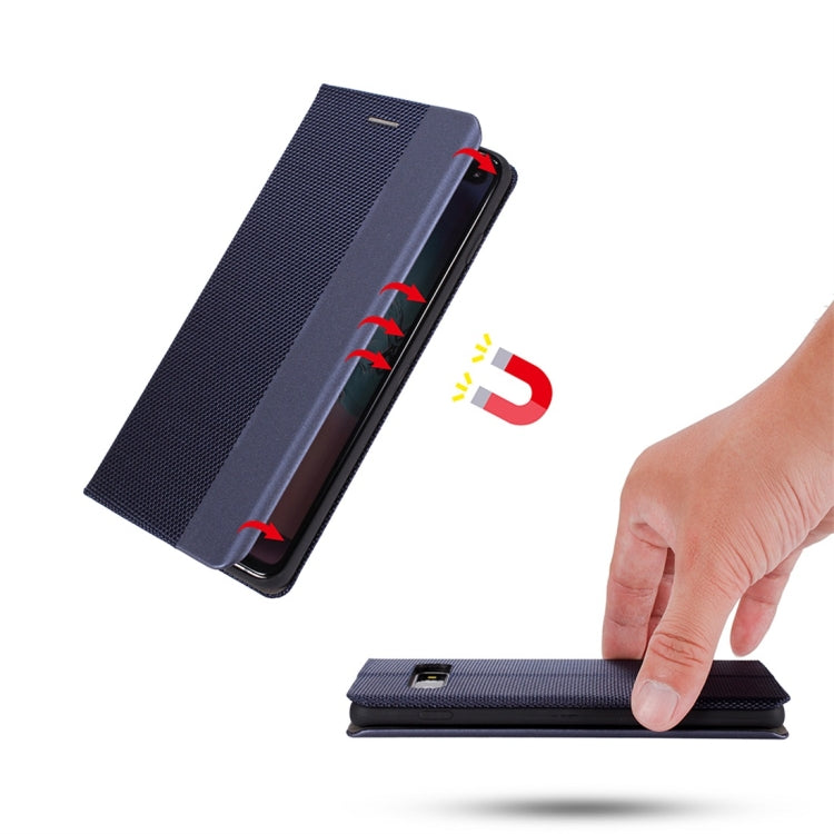 For Galaxy S10+ Ultrathin Shell Magnetic Horizontal Flip Leather Case with Holder & Card Slots
