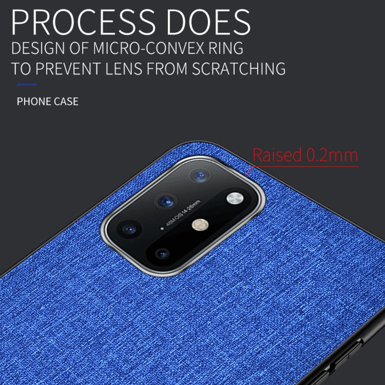 For Samsung Galaxy A52 5G / 4G Shockproof Cloth Texture PC + TPU Protective Case