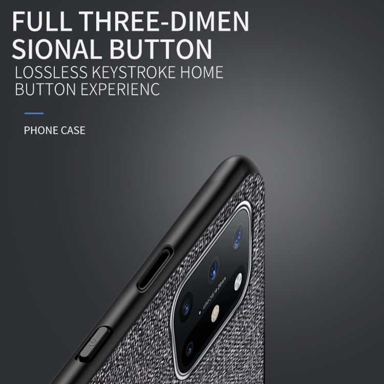 For Samsung Galaxy A52 5G / 4G Shockproof Cloth Texture PC + TPU Protective Case