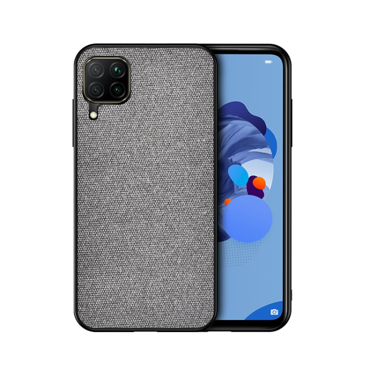 For Samsung Galaxy A42 5G Shockproof Cloth Texture PC+ TPU Protective Case