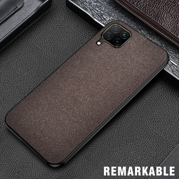 For Samsung Galaxy A42 5G Shockproof Cloth Texture PC+ TPU Protective Case