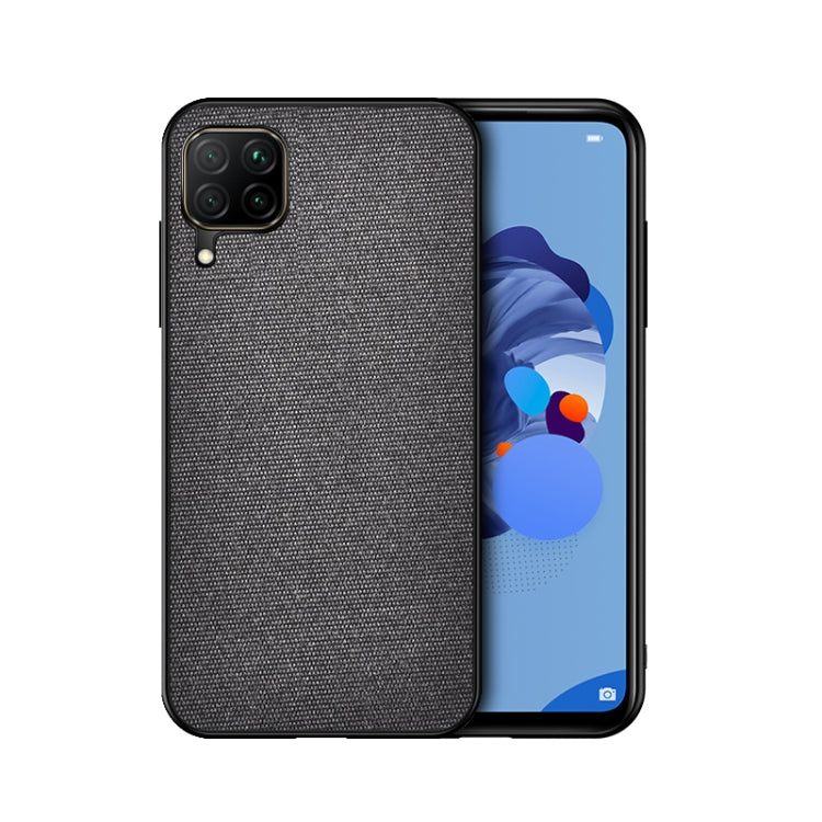 For Samsung Galaxy A42 5G Shockproof Cloth Texture PC+ TPU Protective Case