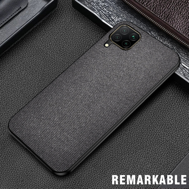 For Samsung Galaxy A42 5G Shockproof Cloth Texture PC+ TPU Protective Case