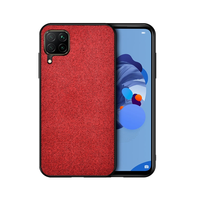 For Samsung Galaxy A42 5G Shockproof Cloth Texture PC+ TPU Protective Case