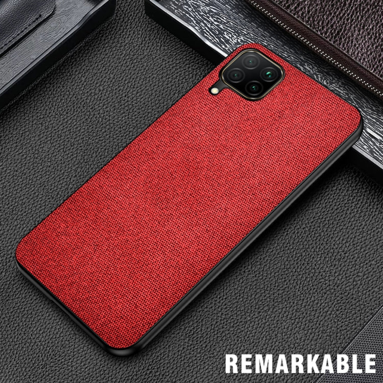 For Samsung Galaxy A42 5G Shockproof Cloth Texture PC+ TPU Protective Case