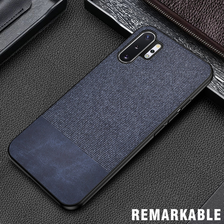 For Samsung Galaxy A32 5G Shockproof Splicing PU + Cloth Texture PC + TPU Protective Case