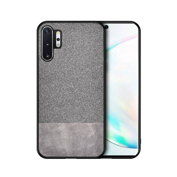 For Samsung Galaxy A32 5G Shockproof Splicing PU + Cloth Texture PC + TPU Protective Case