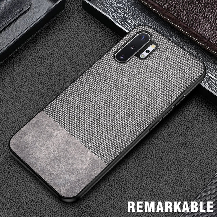 For Samsung Galaxy A32 5G Shockproof Splicing PU + Cloth Texture PC + TPU Protective Case