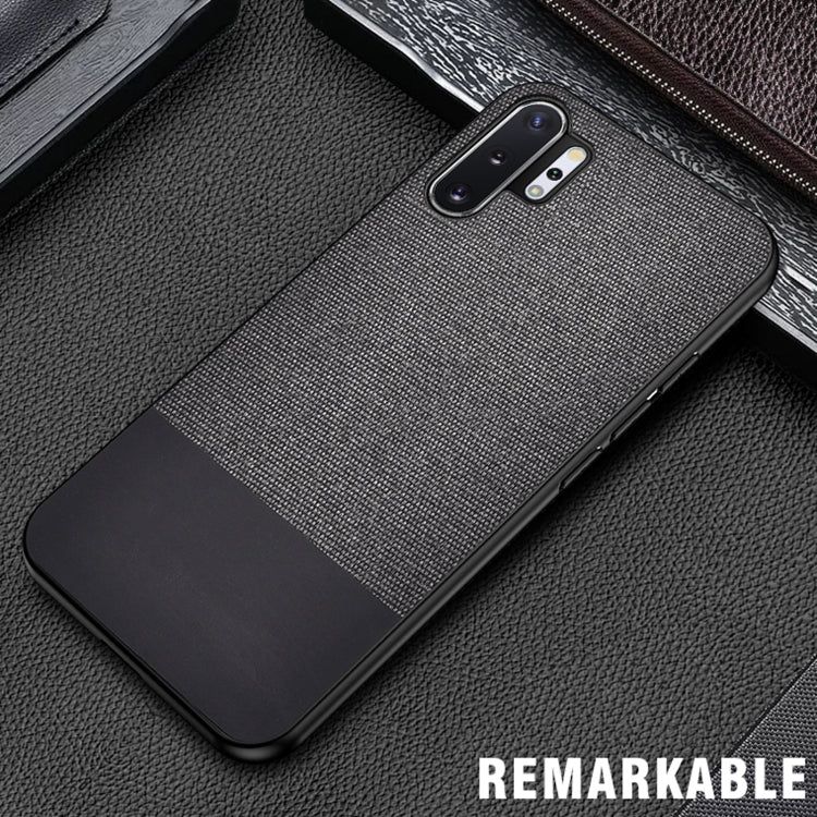 For Samsung Galaxy A32 5G Shockproof Splicing PU + Cloth Texture PC + TPU Protective Case
