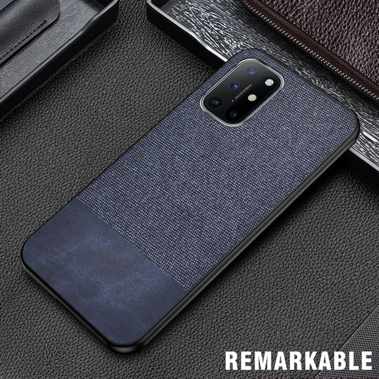 For Samsung Galaxy A52 5G / 4G Shockproof Splicing PU + Cloth Texture PC + TPU Protective Case