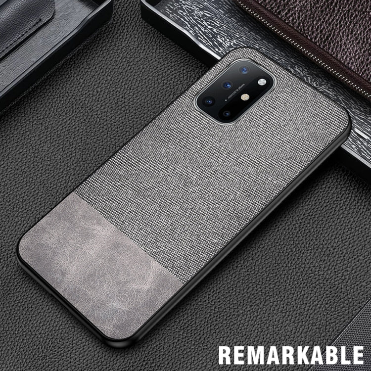For Samsung Galaxy A52 5G / 4G Shockproof Splicing PU + Cloth Texture PC + TPU Protective Case