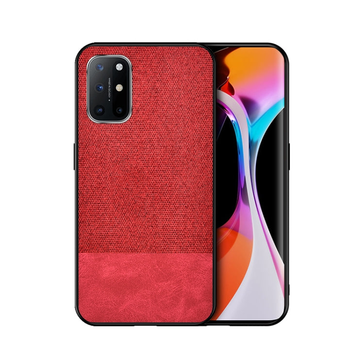 For Samsung Galaxy A52 5G / 4G Shockproof Splicing PU + Cloth Texture PC + TPU Protective Case