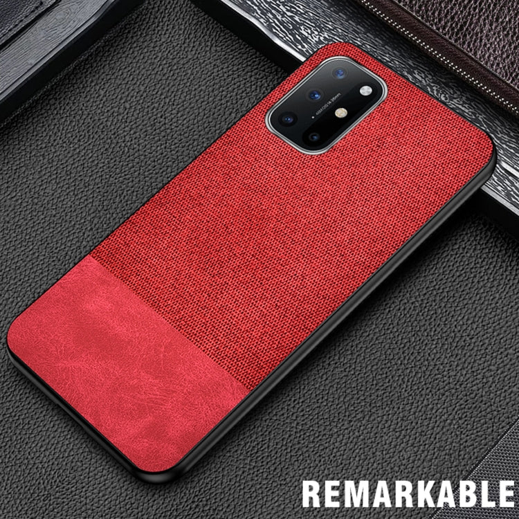 For Samsung Galaxy A52 5G / 4G Shockproof Splicing PU + Cloth Texture PC + TPU Protective Case