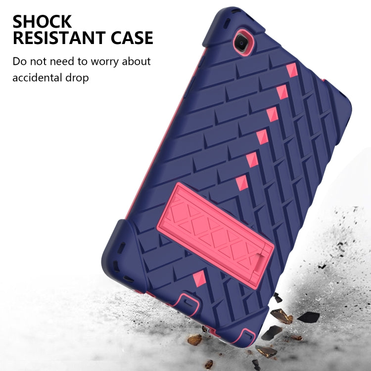Shockproof Rhombus Robot PC + Silicone Protective Case with Holder & Shoulder Strap For Samsung Galaxy Tab A7 10.4 (2020)