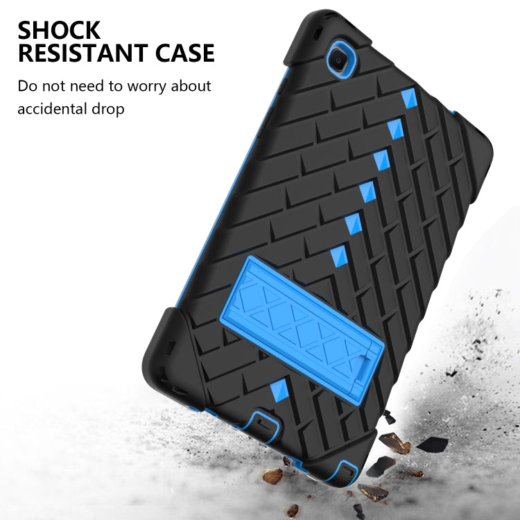 Shockproof Rhombus Robot PC + Silicone Protective Case with Holder & Shoulder Strap For Samsung Galaxy Tab A7 10.4 (2020)