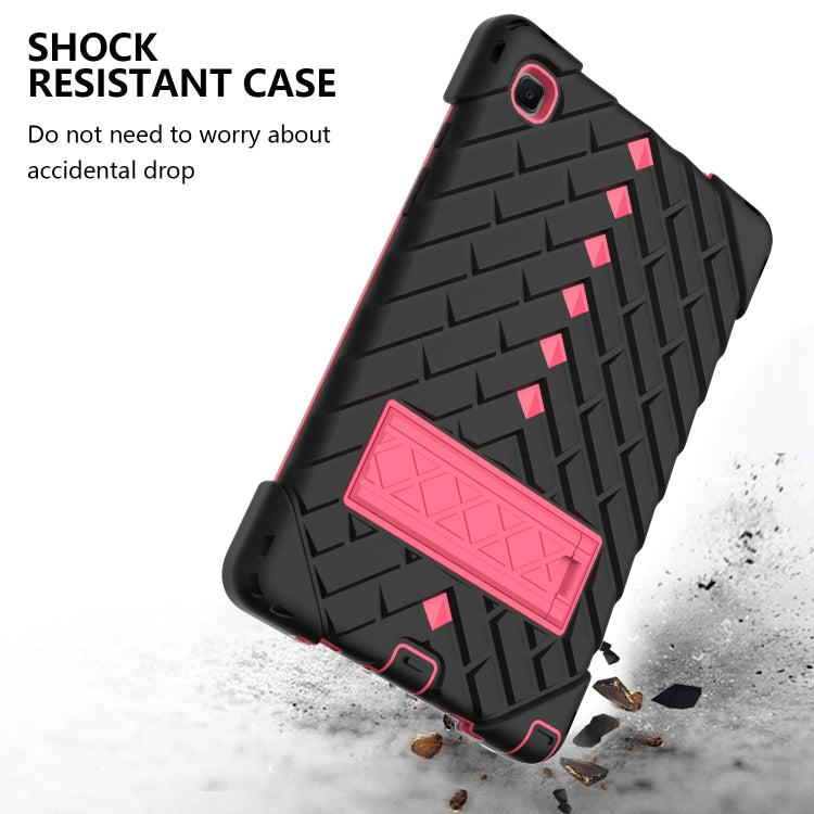 Shockproof Rhombus Robot PC + Silicone Protective Case with Holder & Shoulder Strap For Samsung Galaxy Tab A7 10.4 (2020)