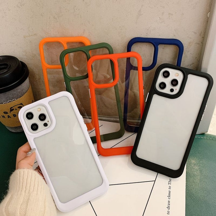 For iPhone 12 mini Acrylic + TPU Shockproof Protective Case