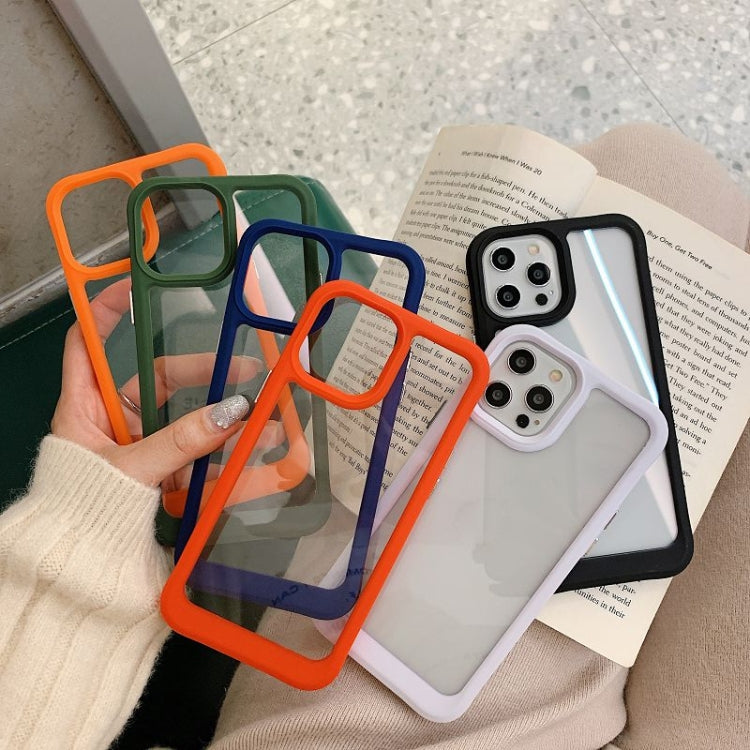 For iPhone 12 mini Acrylic + TPU Shockproof Protective Case