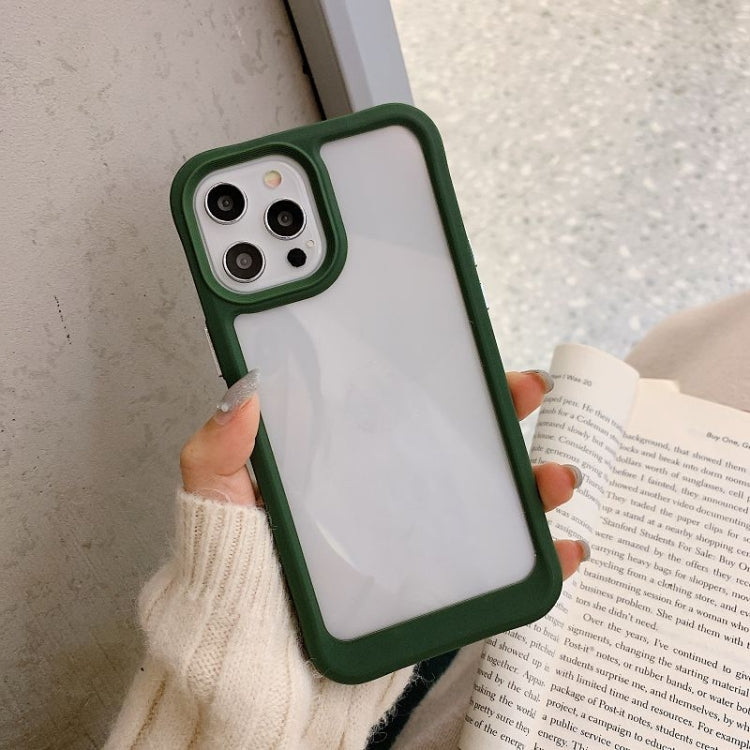 For iPhone 12 Pro Max Acrylic + TPU Shockproof Protective Case