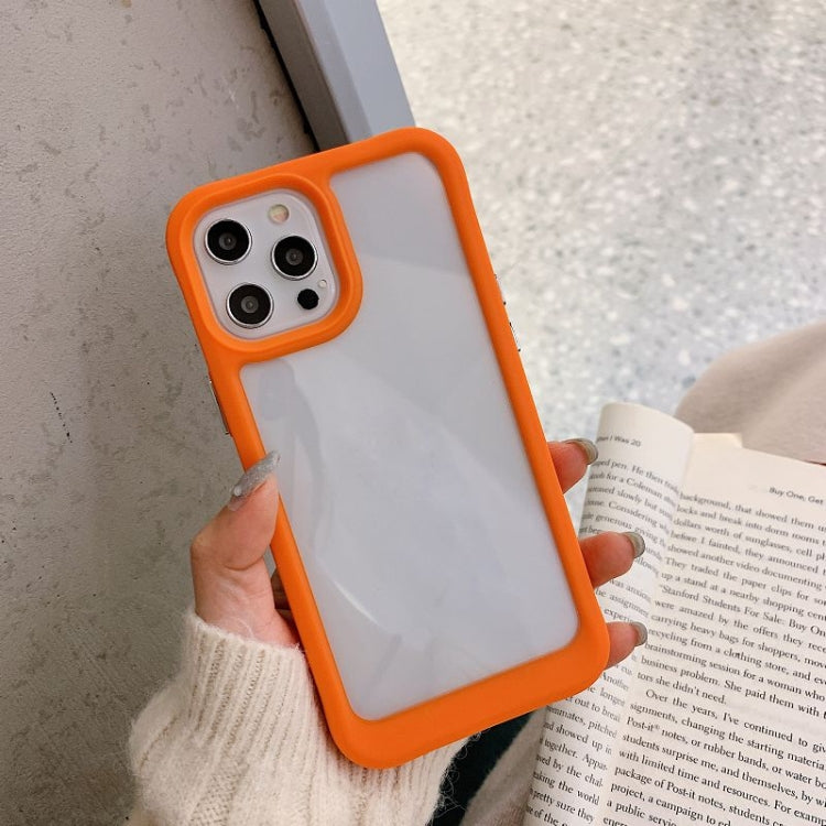 For iPhone 12 Pro Max Acrylic + TPU Shockproof Protective Case