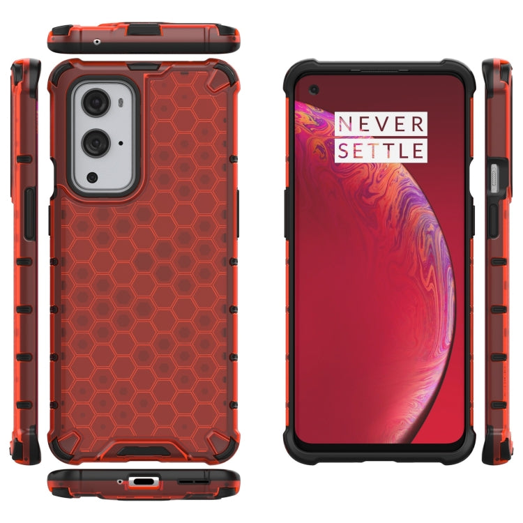 For  OnePlus 9 Pro Shockproof Honeycomb PC + TPU Case