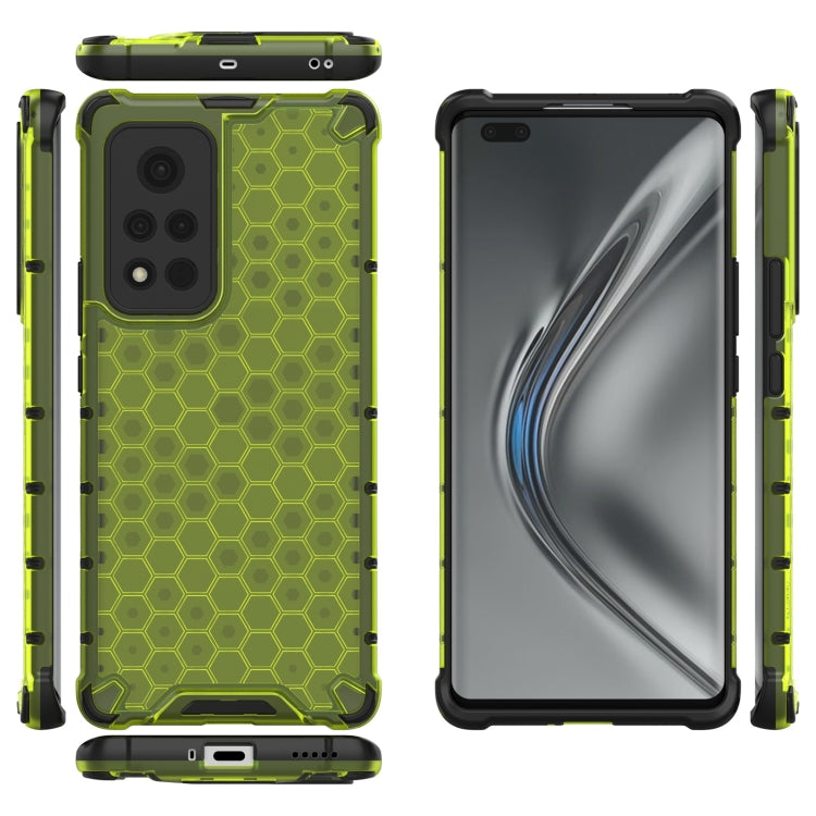 For  Honor View40 Shockproof Honeycomb PC + TPU Case