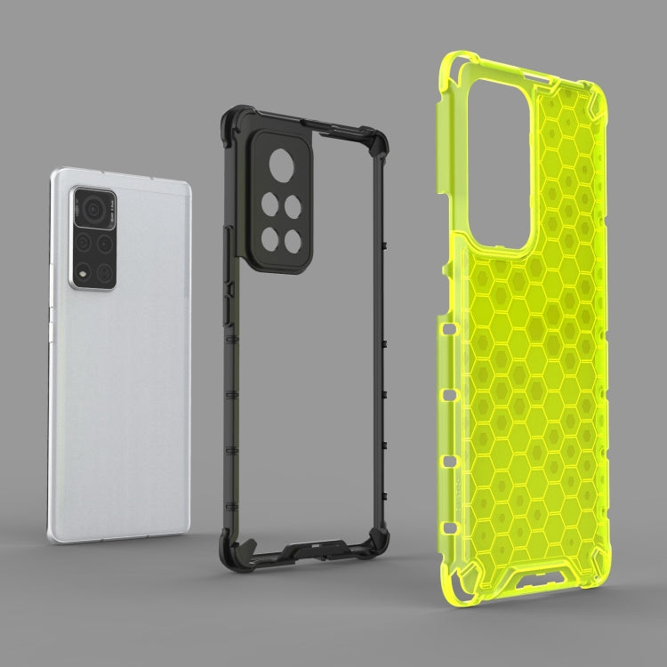 For  Honor View40 Shockproof Honeycomb PC + TPU Case