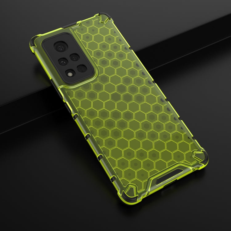 For  Honor View40 Shockproof Honeycomb PC + TPU Case