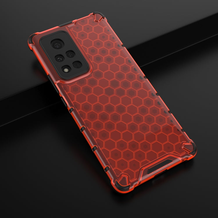 For  Honor View40 Shockproof Honeycomb PC + TPU Case