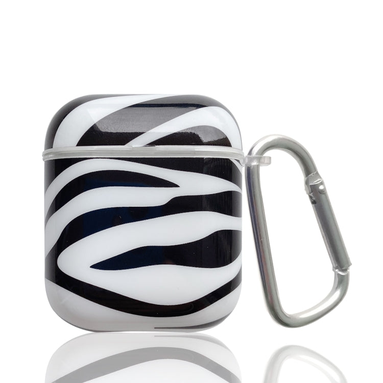 Painted TPU Earphone Protective Case with Hook For AirPods 1 / 2