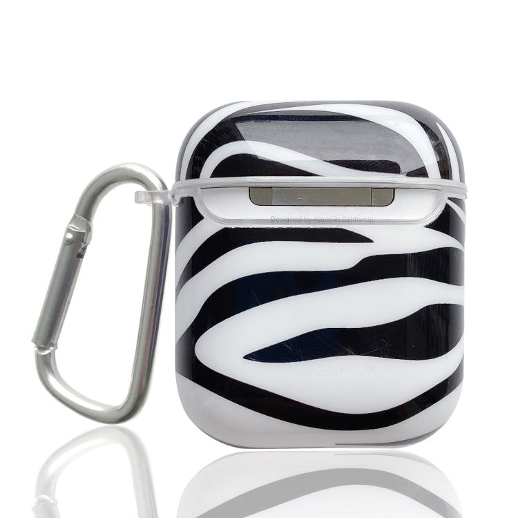 Painted TPU Earphone Protective Case with Hook For AirPods 1 / 2