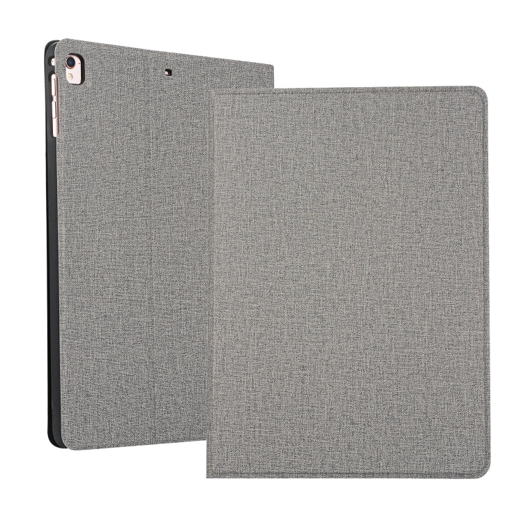 For iPad 10.2 2021 / 2020 / 2019 Voltage Craft Cloth TPU Protective Case with Holder