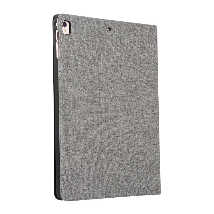 For iPad 10.2 2021 / 2020 / 2019 Voltage Craft Cloth TPU Protective Case with Holder