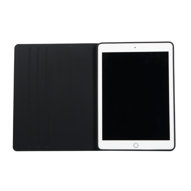 For iPad 10.2 2021 / 2020 / 2019 Voltage Craft Cloth TPU Protective Case with Holder