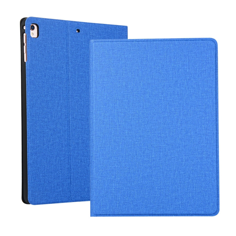 For iPad 10.2 2021 / 2020 / 2019 Voltage Craft Cloth TPU Protective Case with Holder