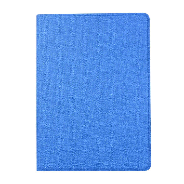 For iPad 10.2 2021 / 2020 / 2019 Voltage Craft Cloth TPU Protective Case with Holder