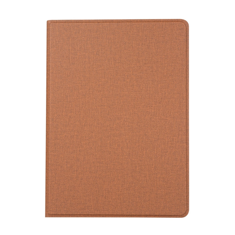 For iPad 10.2 2021 / 2020 / 2019 Voltage Craft Cloth TPU Protective Case with Holder