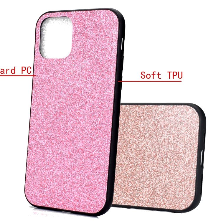 For iPhone 11 Shockproof Glitter Powder Paste Skin TPU Protective Case