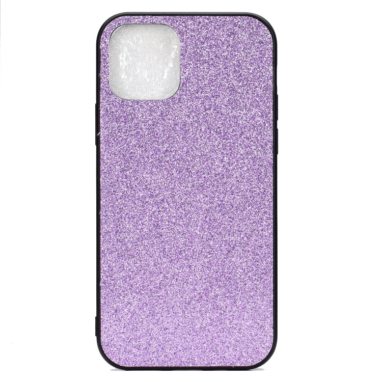 For iPhone 11 Pro Max Shockproof Glitter Powder Paste Skin TPU Protective Case
